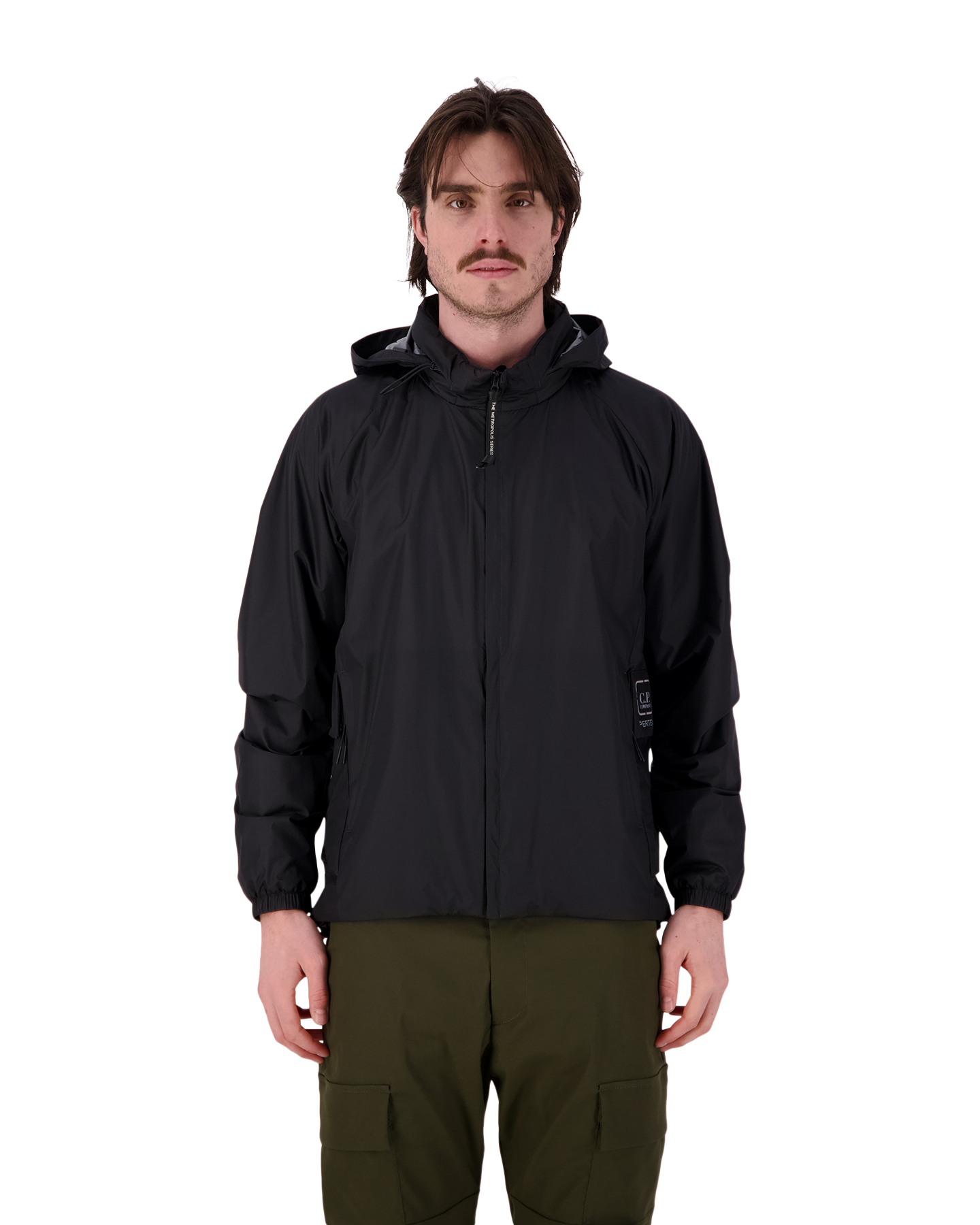 C.P. Company Metropolis The Metropolis Series Pertex? Concealable Hood Jacket ZWART 4