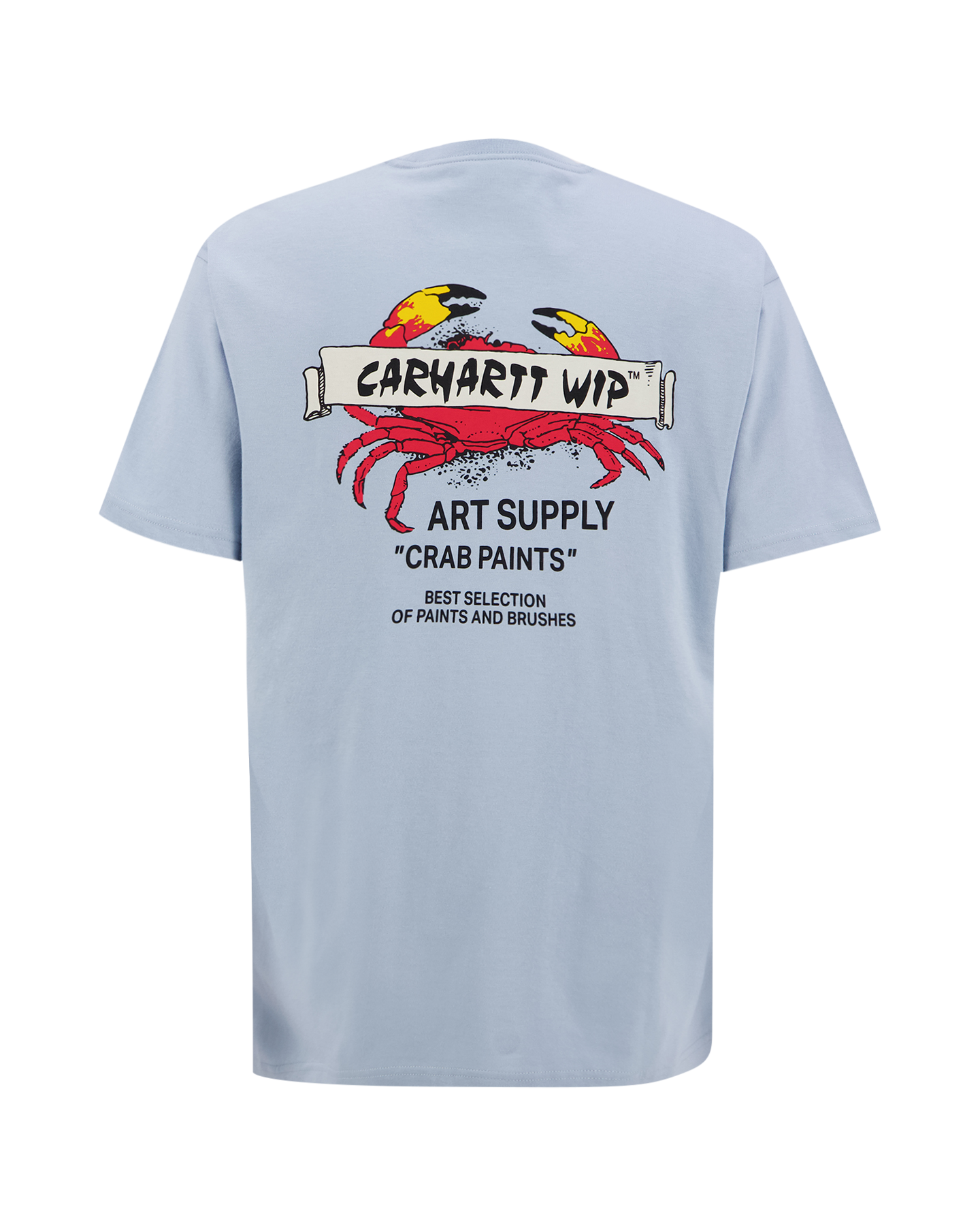 Carhartt WIP S/S Crab Paint T-Shirt BLAUW 1