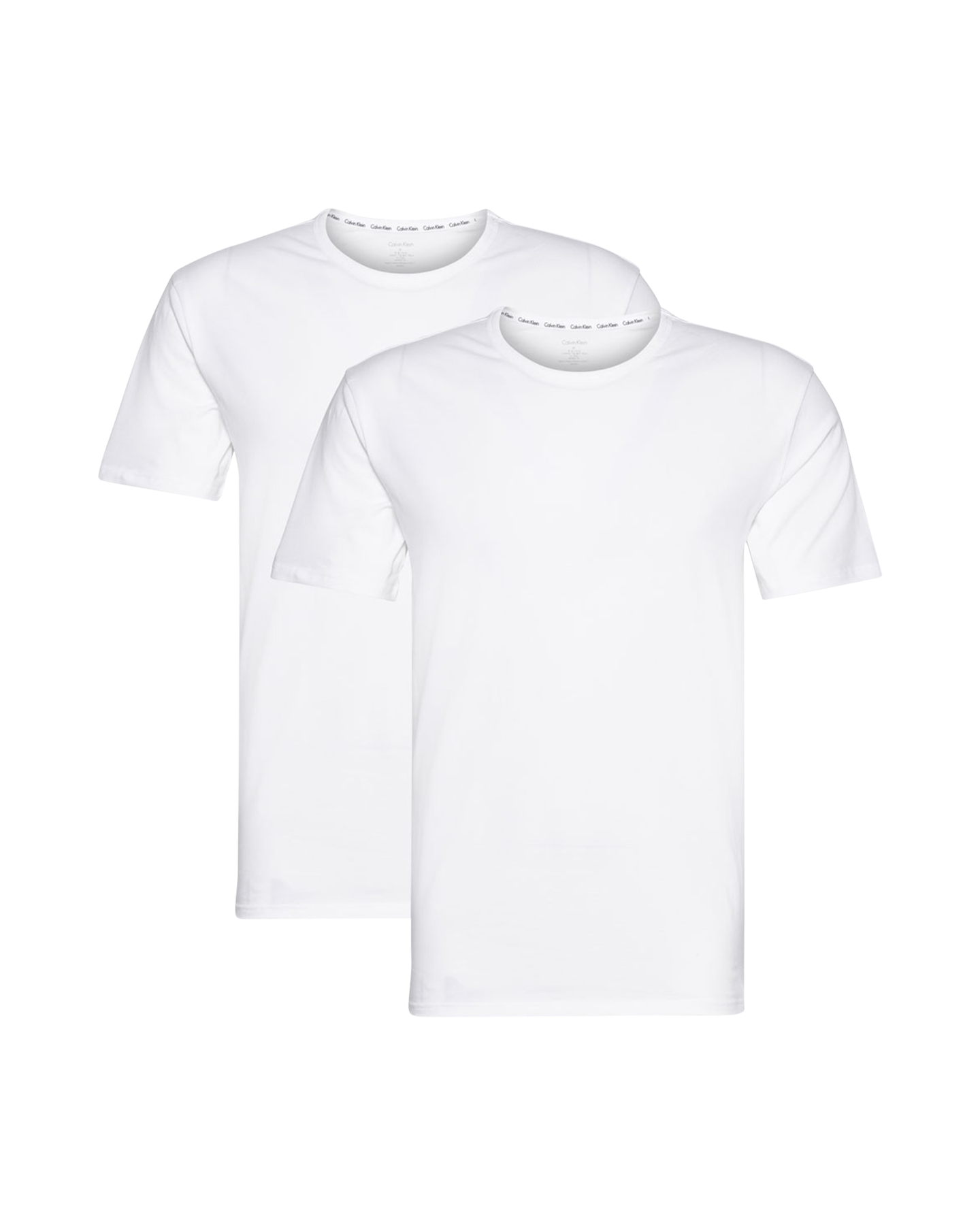 Calvin Klein S/S Crew Neck 2P WIT 1