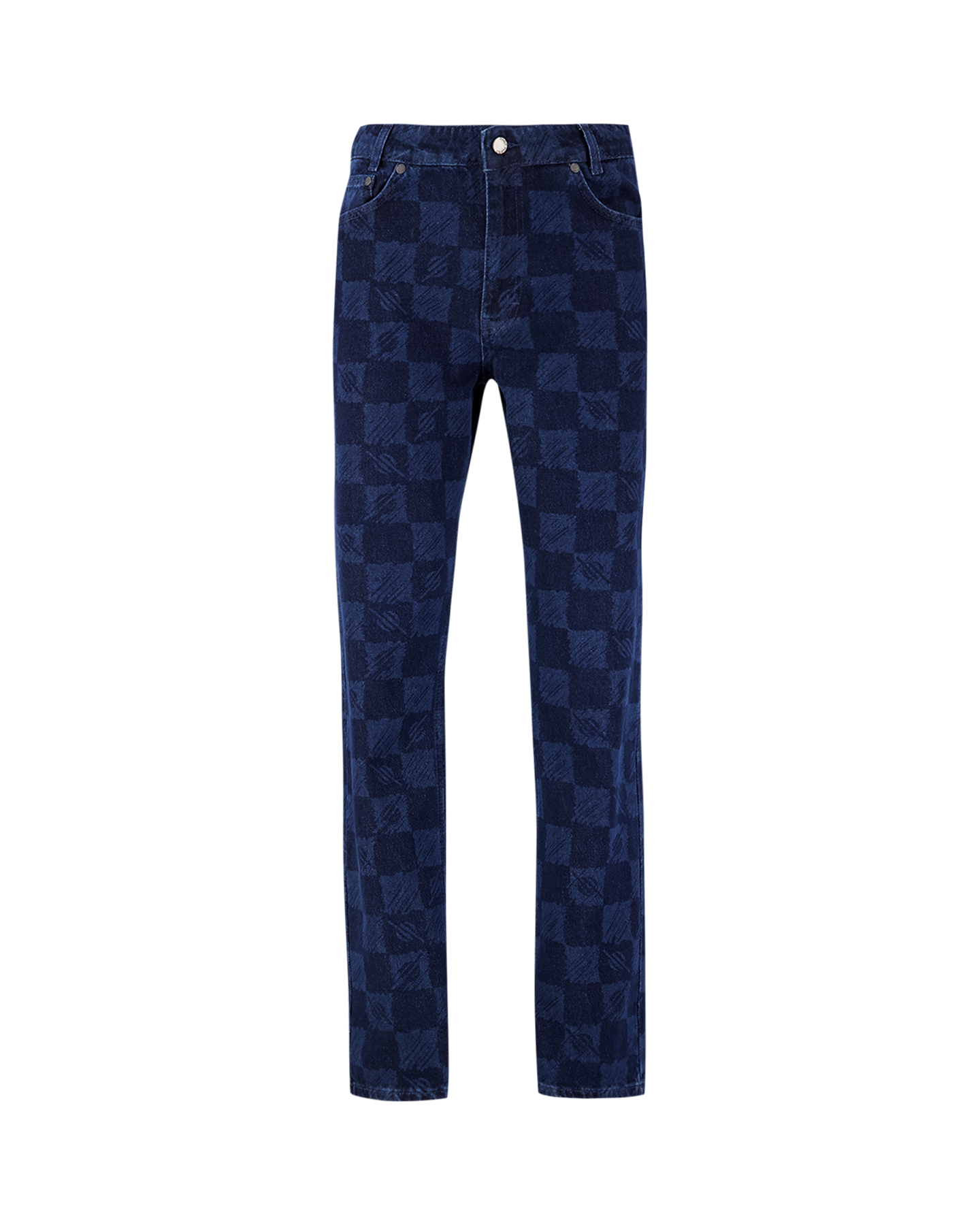 Daily Paper Kibo Check Jacquard Jeans DENIM 1