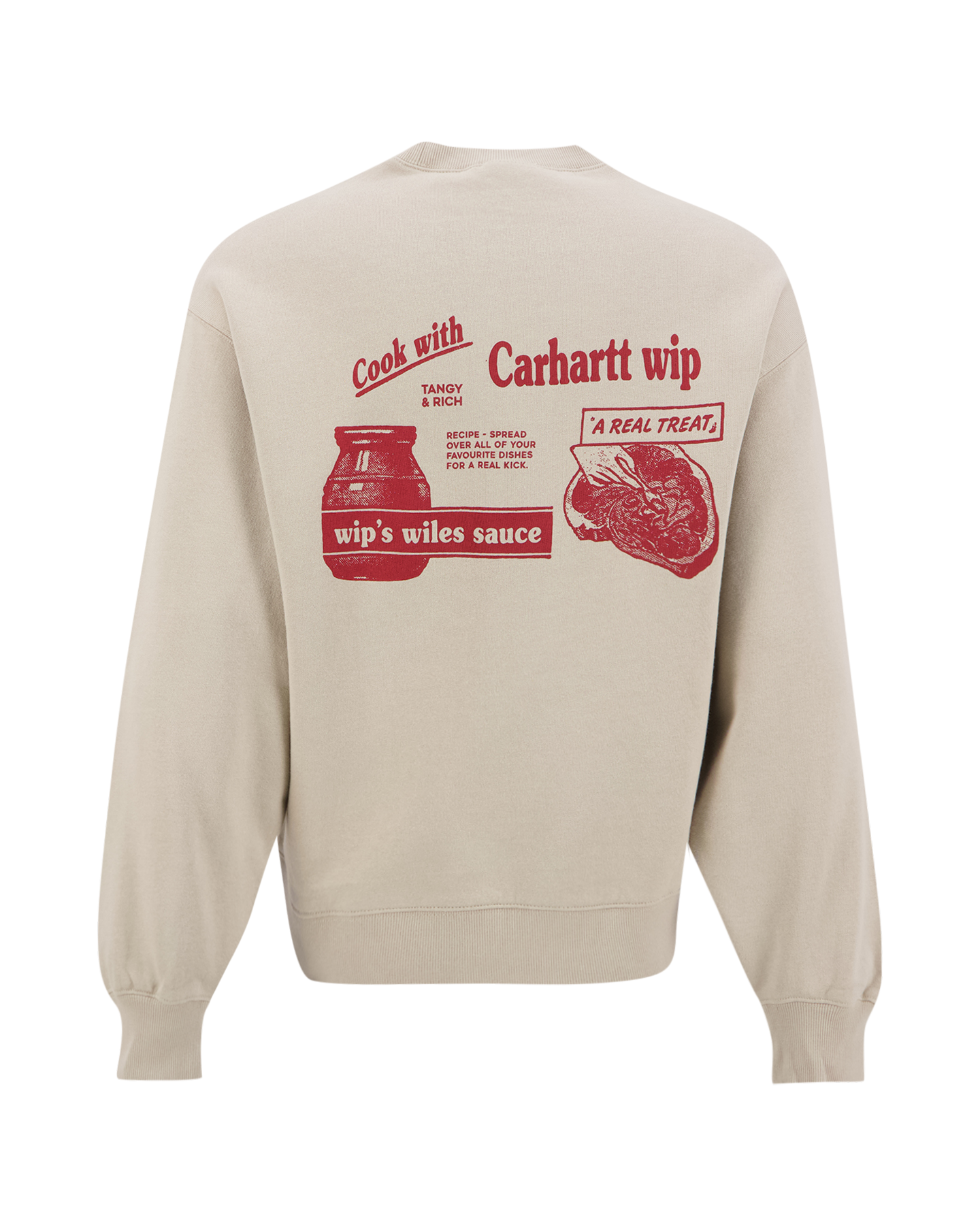 Carhartt WIP Catalogue Sweat BEIGE 1
