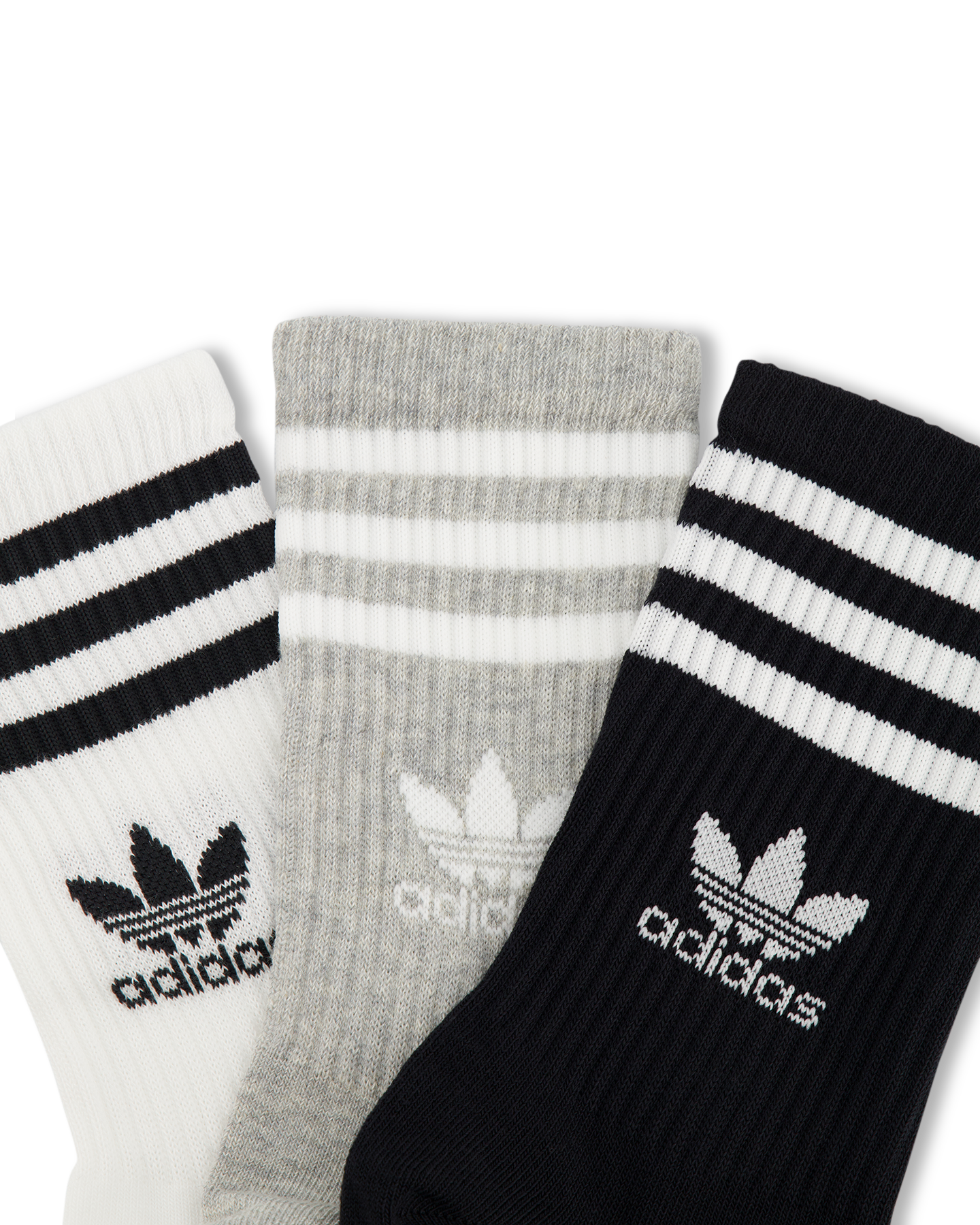 adidas Crew Sock  - 3 Paar WIT 3