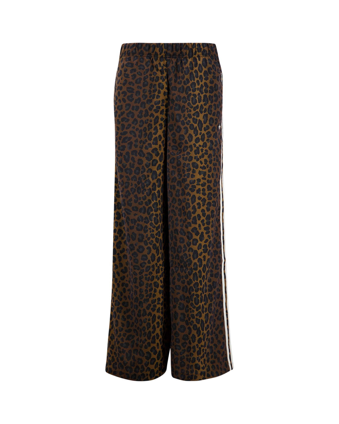 adidas Satin Leopard Wide Leg Pant BRUIN 1