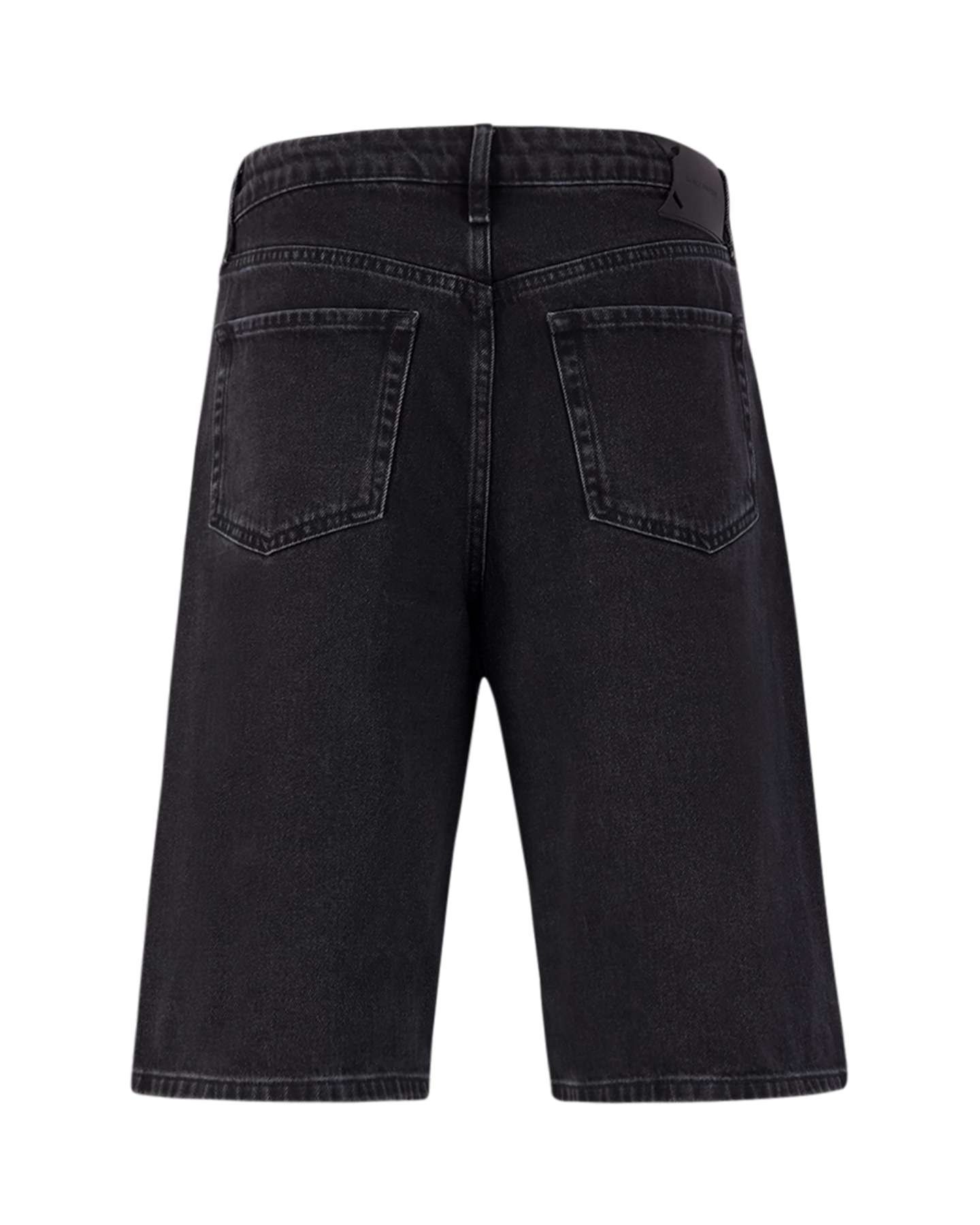 Daily Paper Laser Monogram Denim Shorts ZWART 2