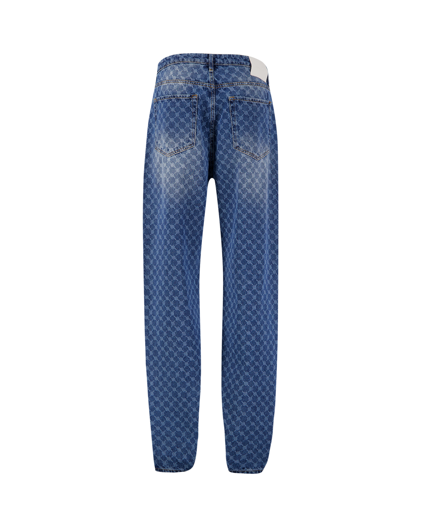 Daily Paper Amba Monogram Jeans BLAUW 2