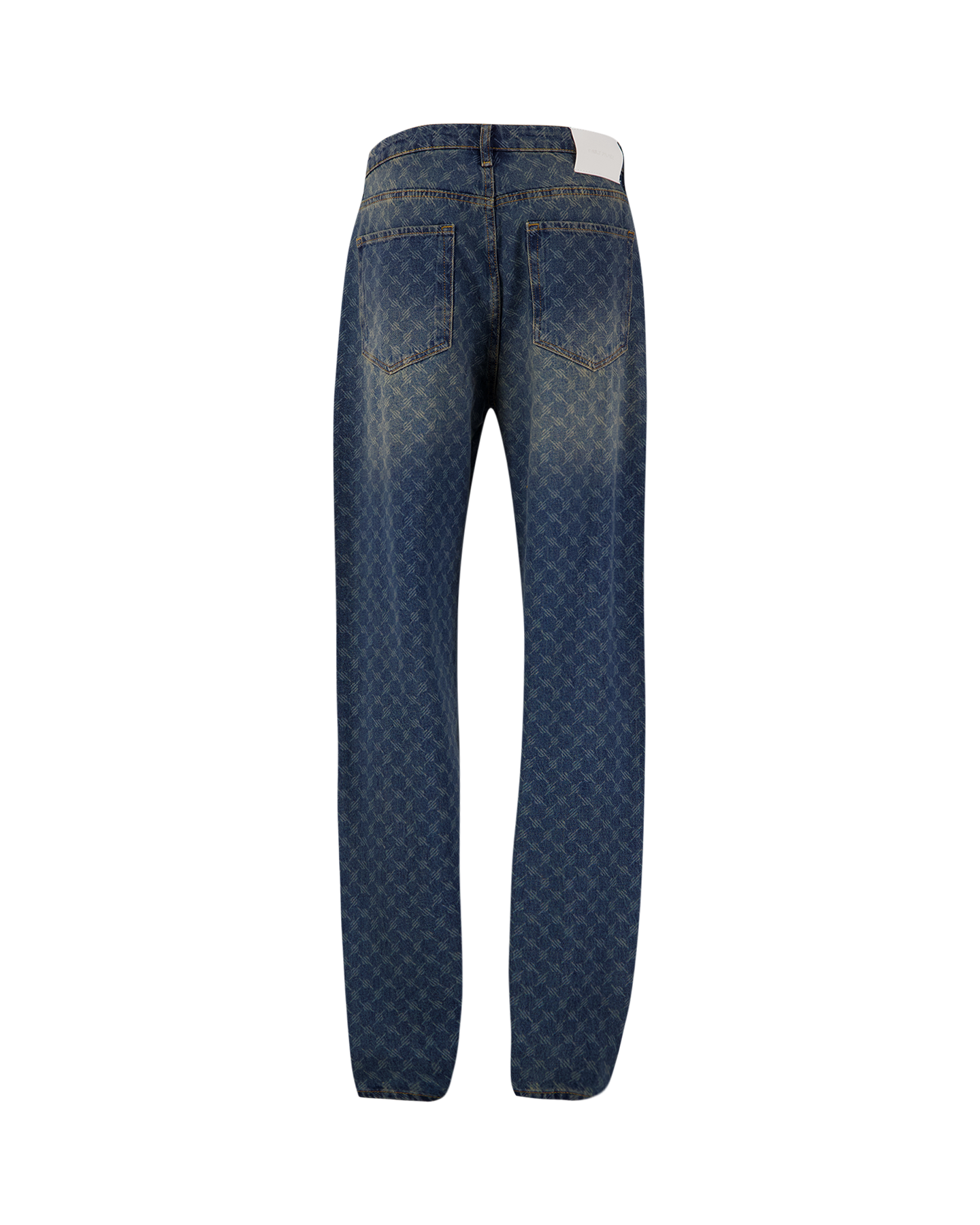 Daily Paper Amba Monogram Jeans BLAUW 2