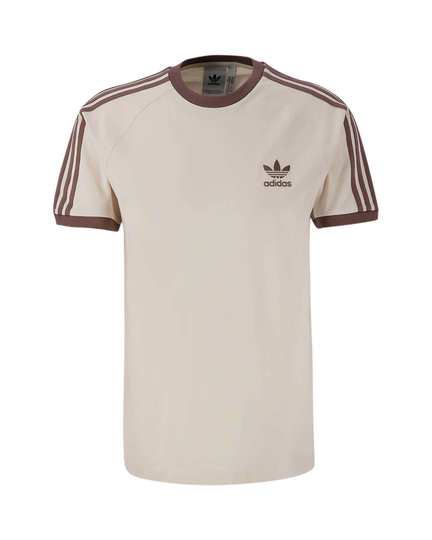 adidas 3-Stripes Tee BEIGE 1