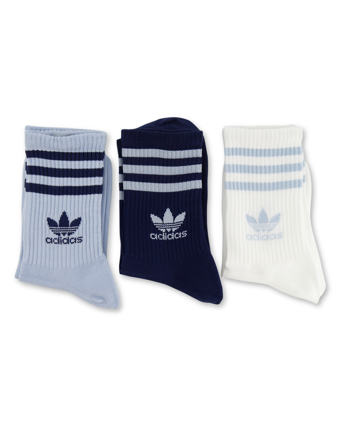 adidas Crew Sock  - 3 Paar BLAUW 1