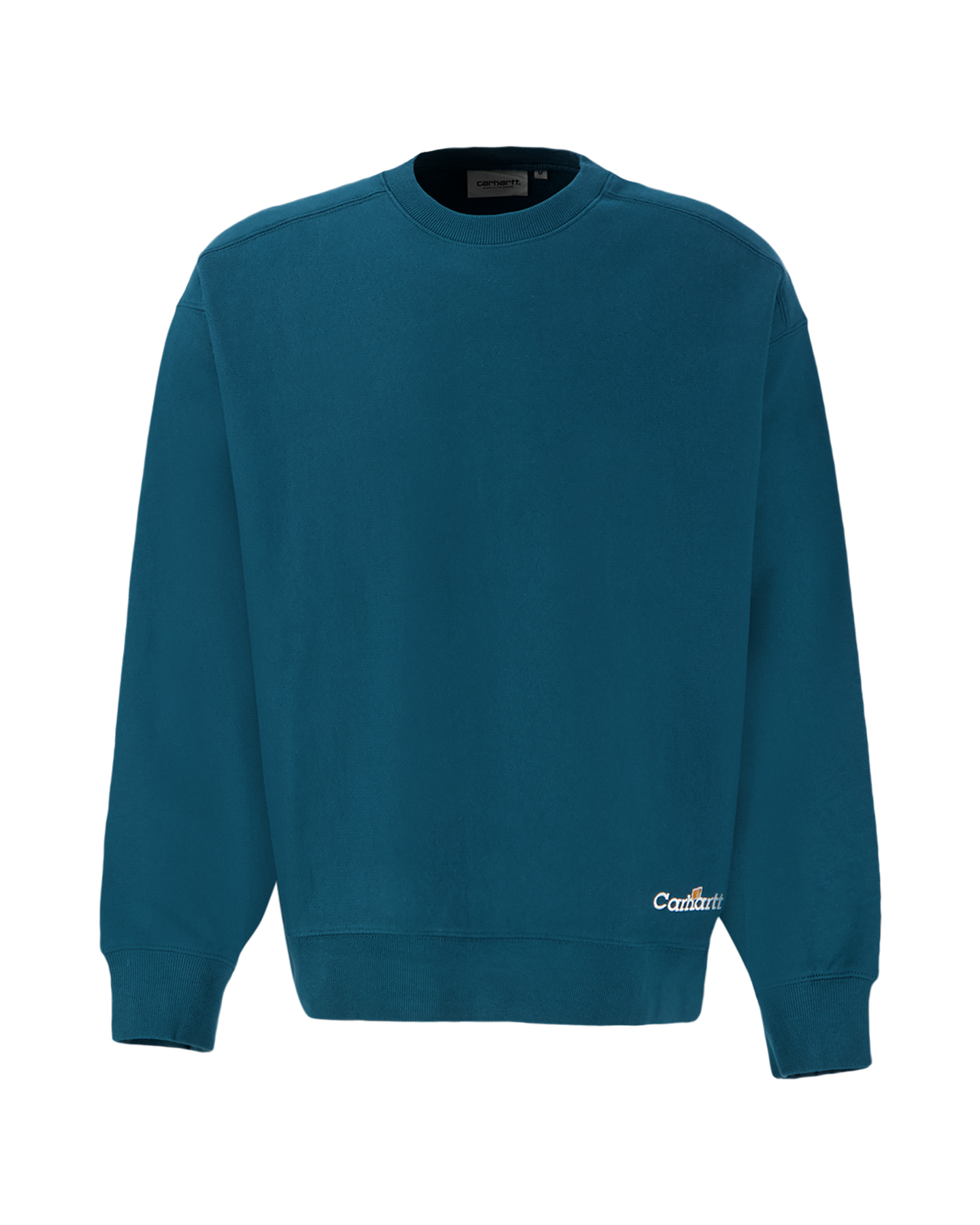 Carhartt WIP Label Script Sweat GROEN 1