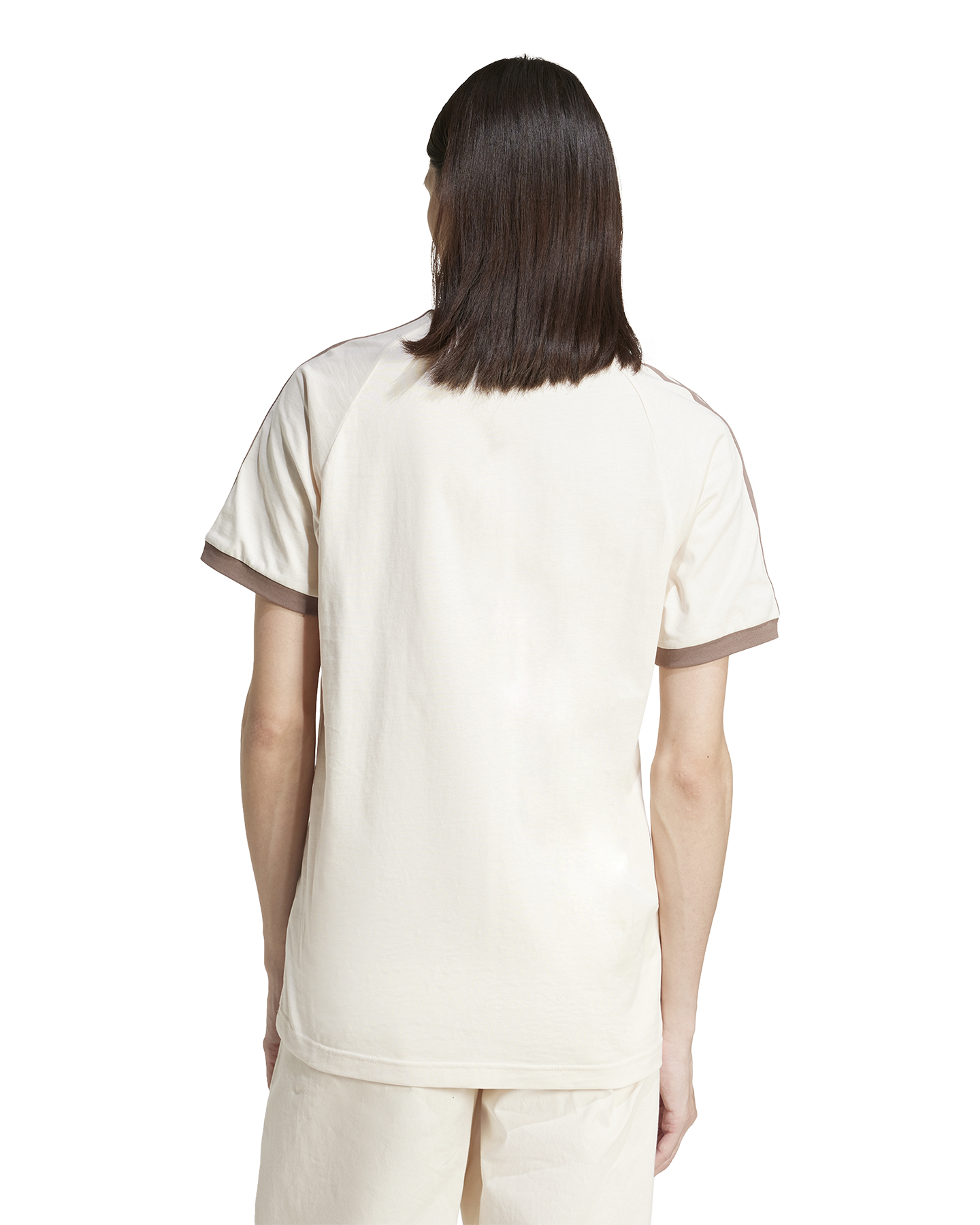 adidas 3-Stripes Tee BEIGE 4