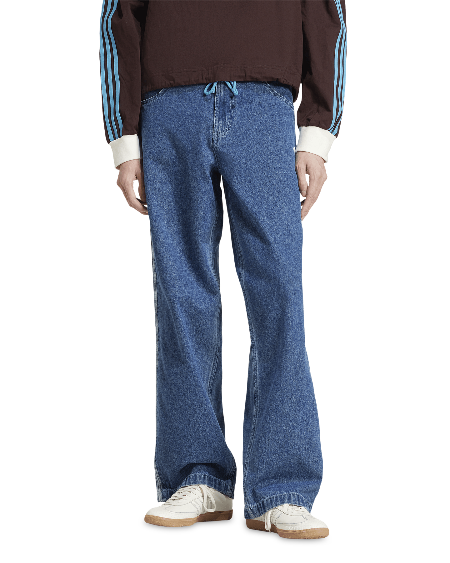 adidas Denim Fb Pt BLAUW 3