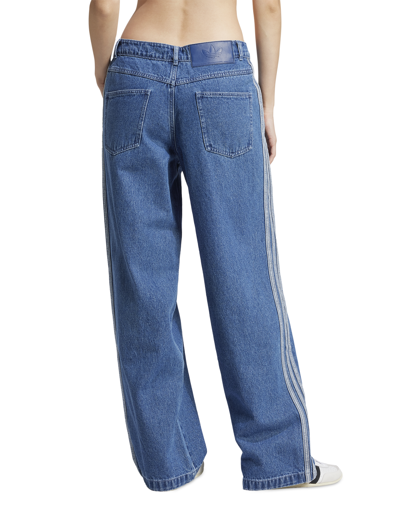 adidas Denim 3S Pant BLAUW 4