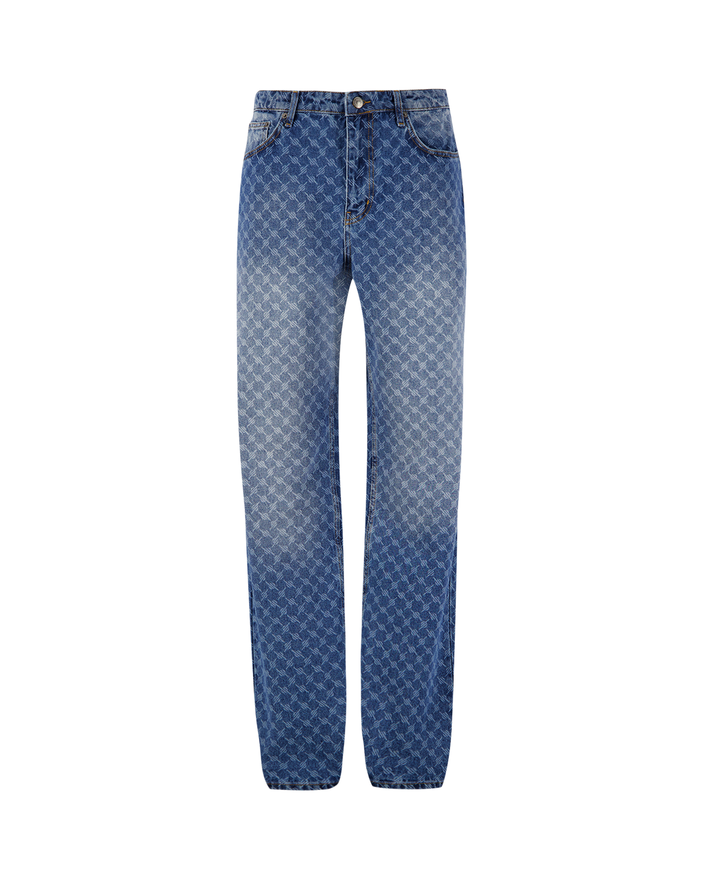 Daily Paper Amba Monogram Jeans BLAUW 1