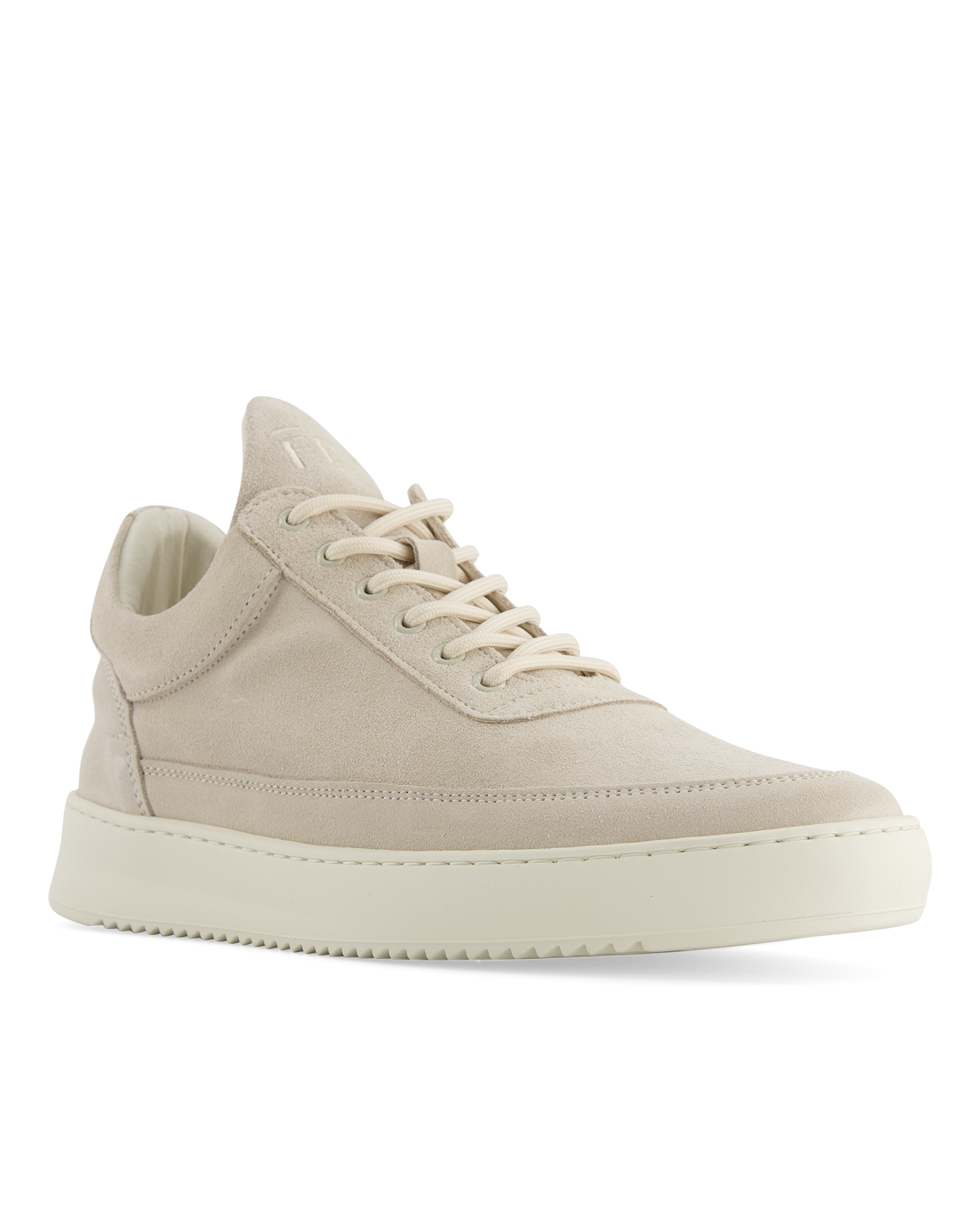 Filling Pieces Low Top Suede Organic Off White BEIGE 2