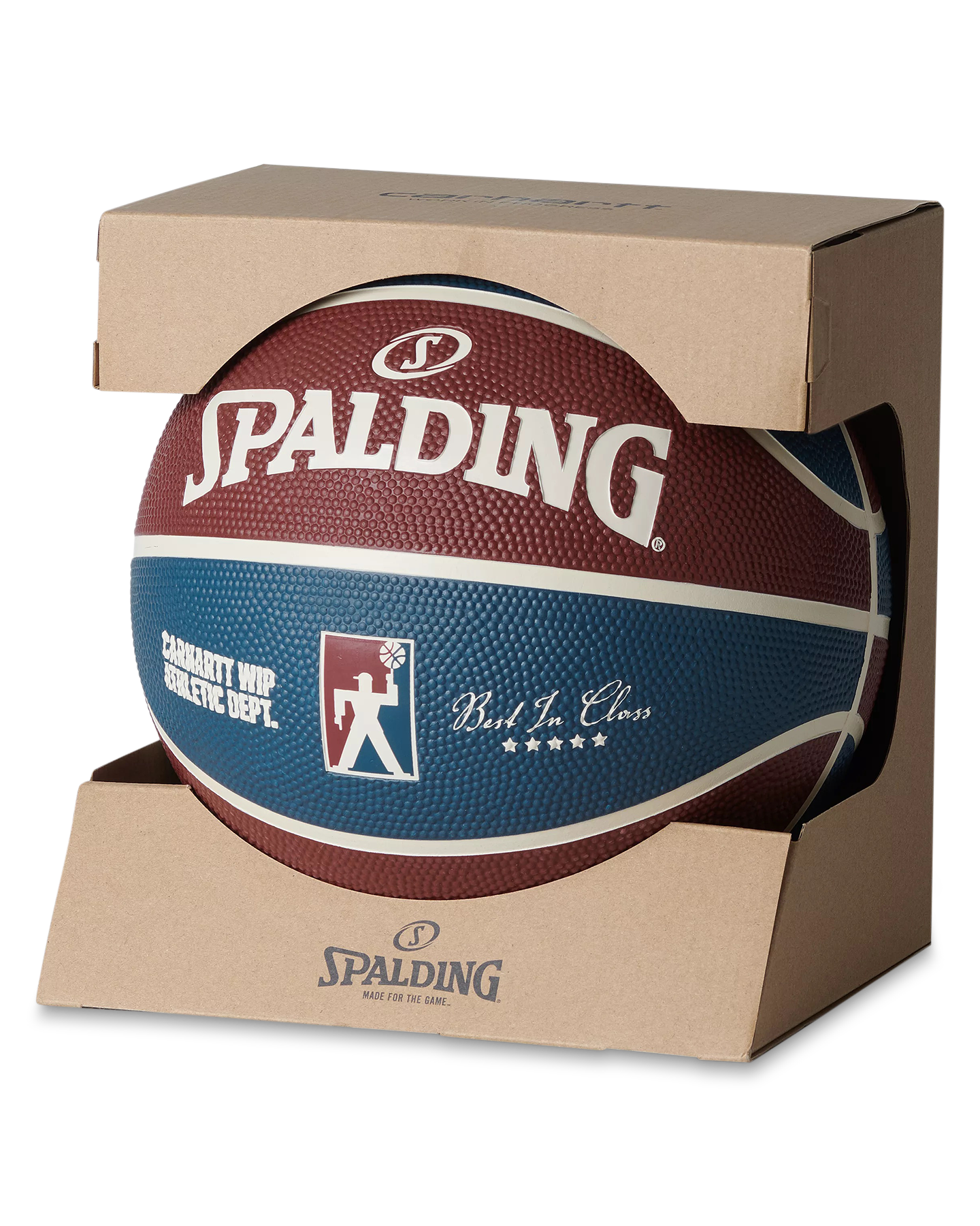 Carhartt WIP Spalding For Carhartt Wip Basketball ROOD 2