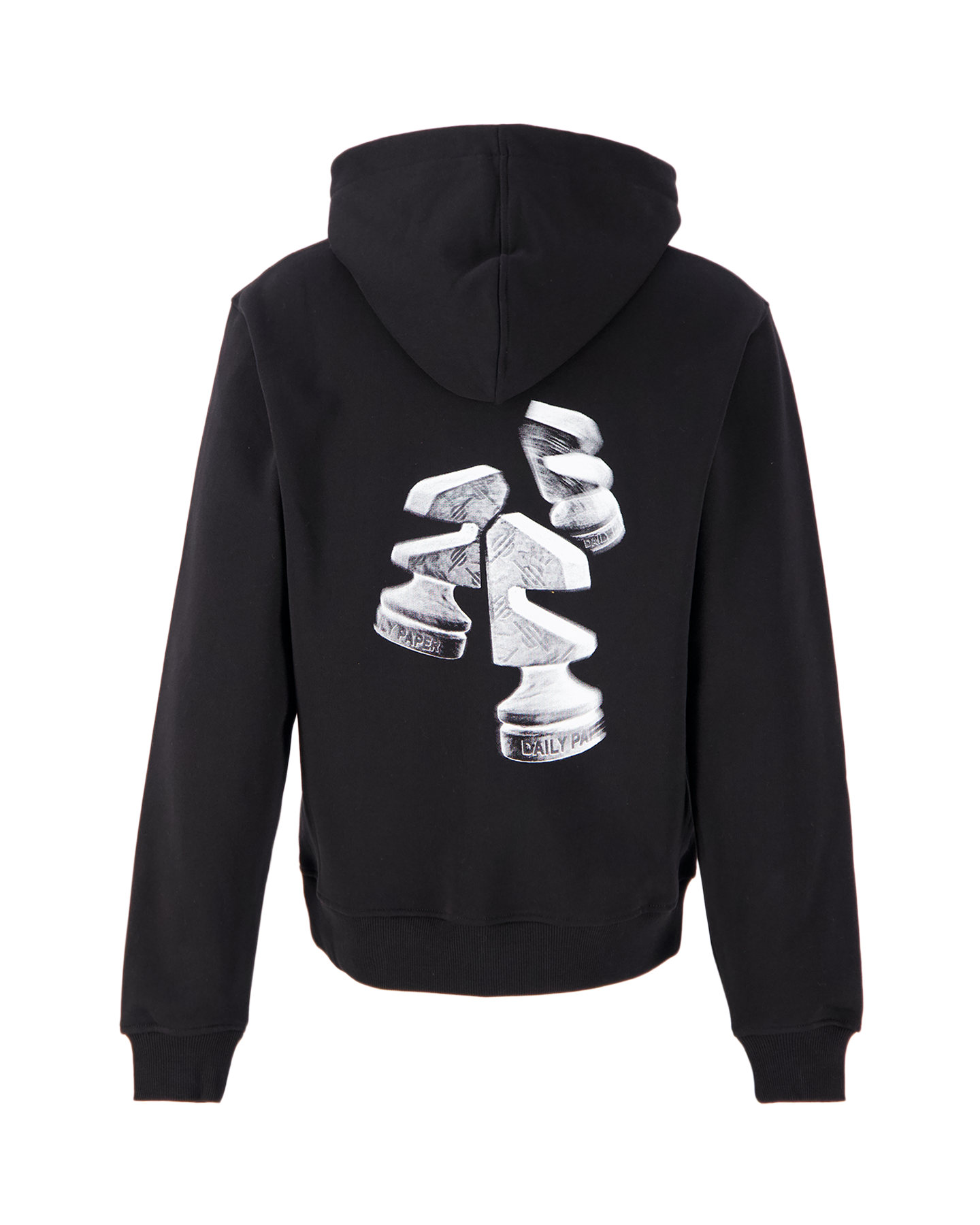 Daily Paper Overlooked Hoodie ZWART 1