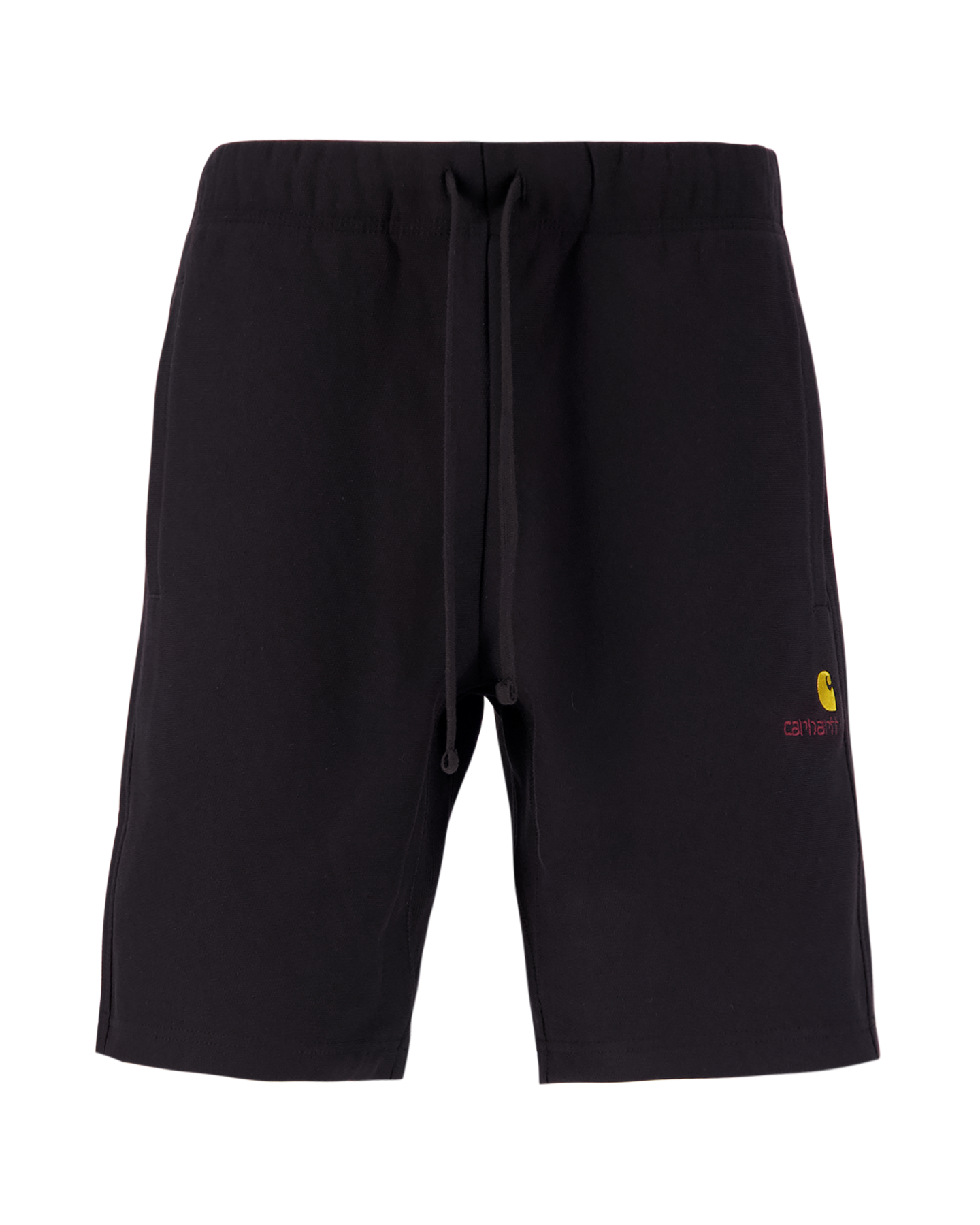 Carhartt WIP American Script Sweat Short ZWART 1