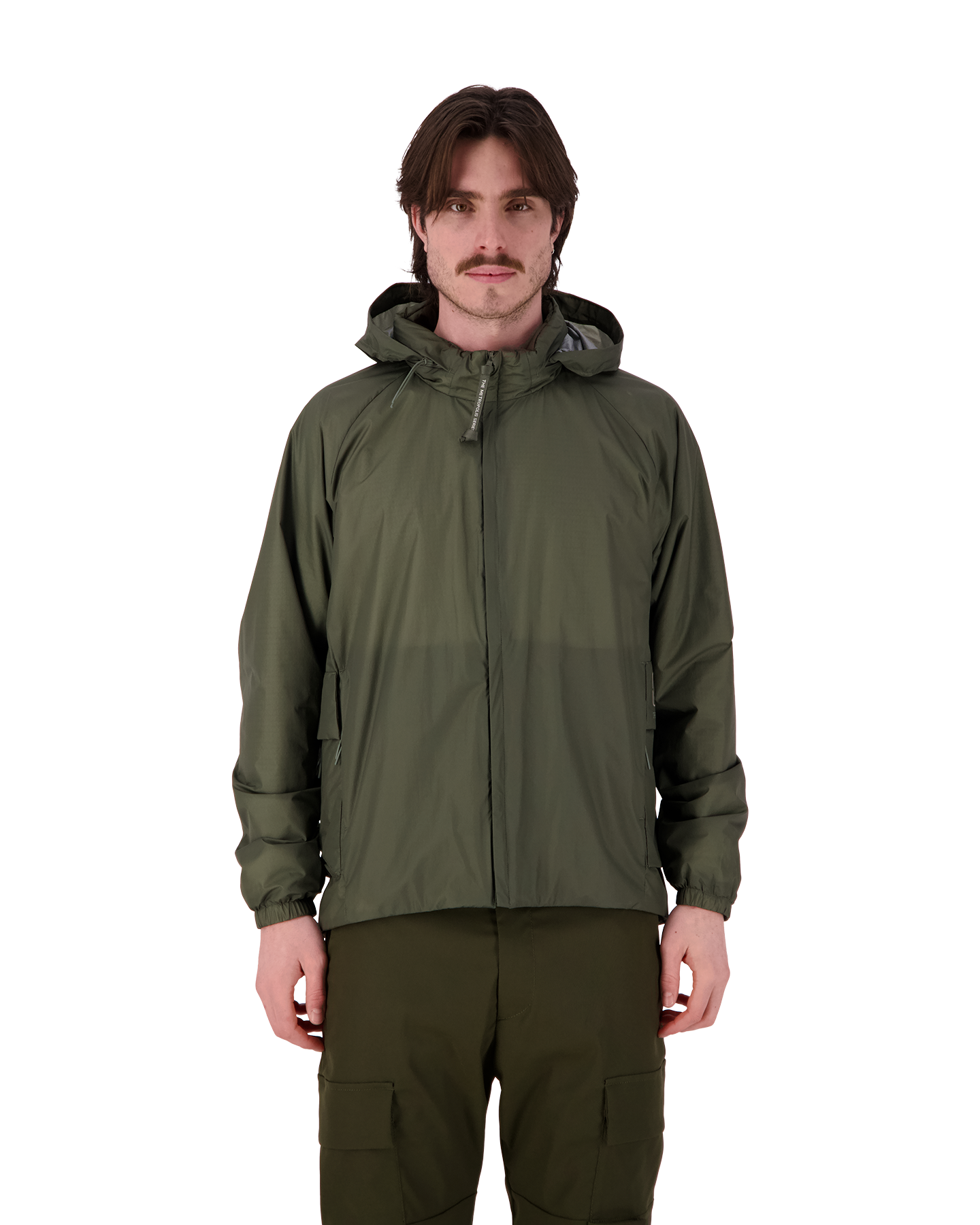 C.P. Company Metropolis The Metropolis Series Pertex? Concealable Hood Jacket DONKERGROEN 4