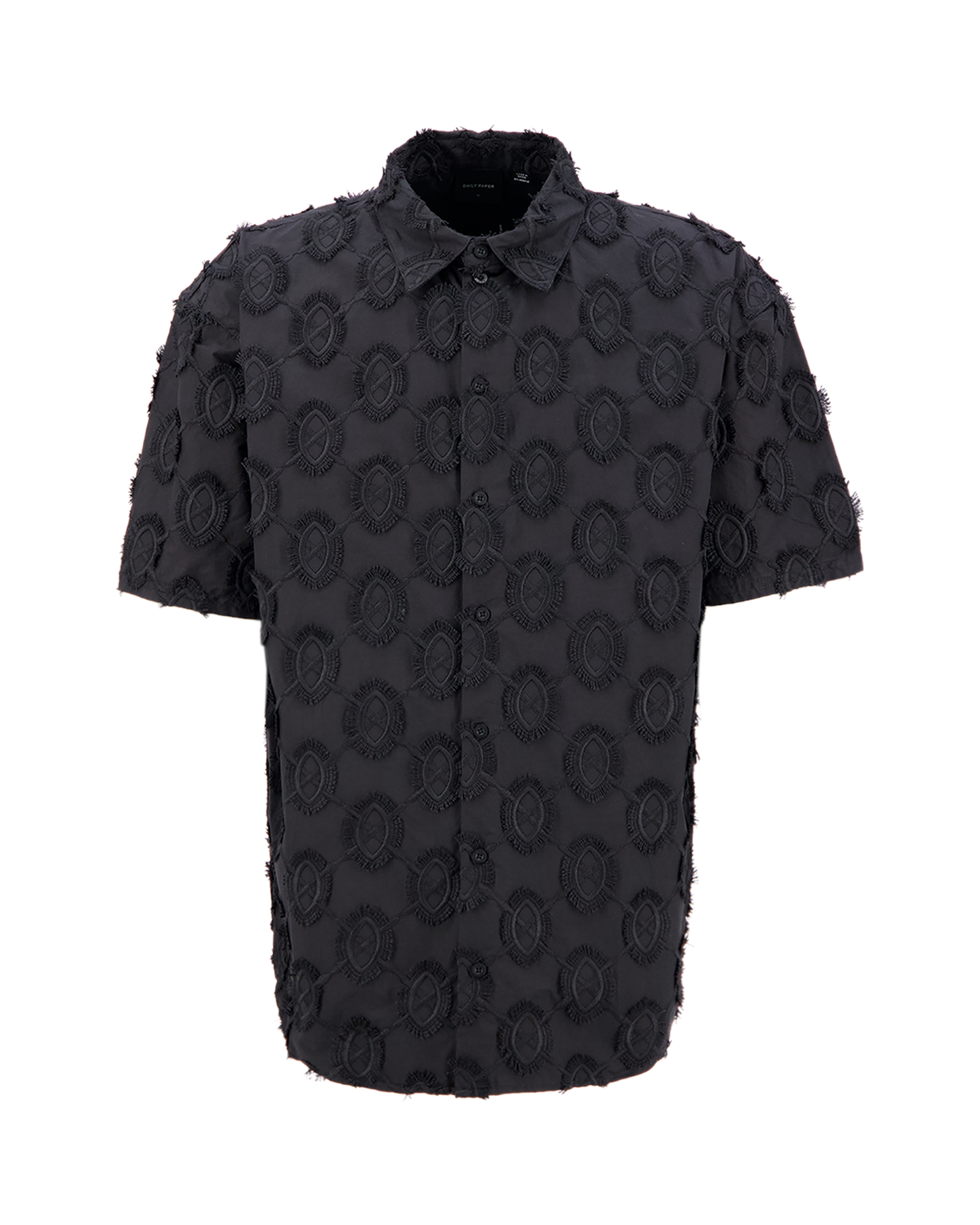 Daily Paper Trophy Shield Ss Shirt ZWART 1