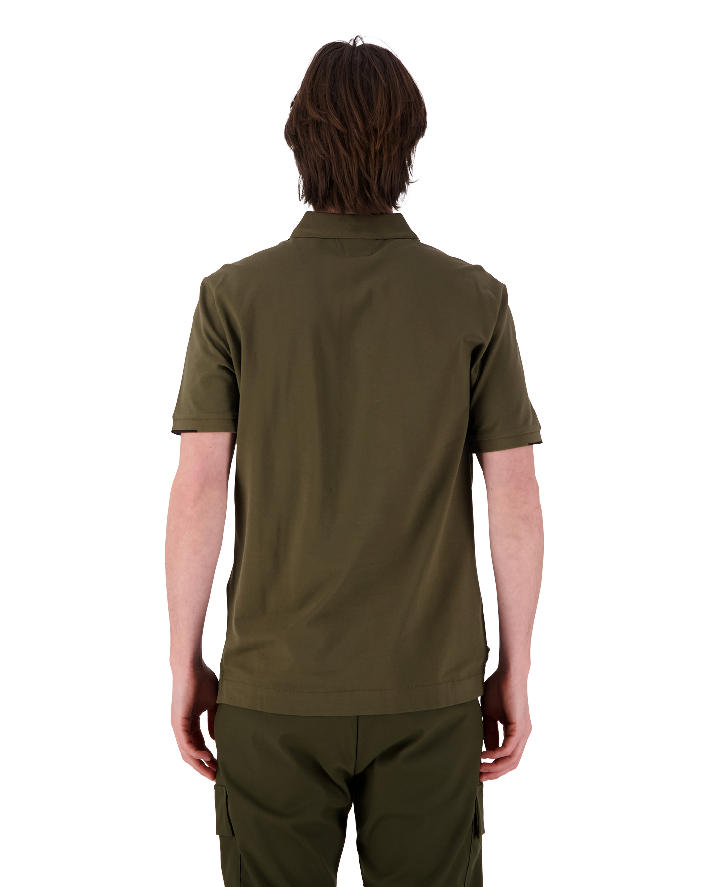 C.P. Company Metropolis The Metropolis Series Stretch Piquet Polo DONKERGROEN 5