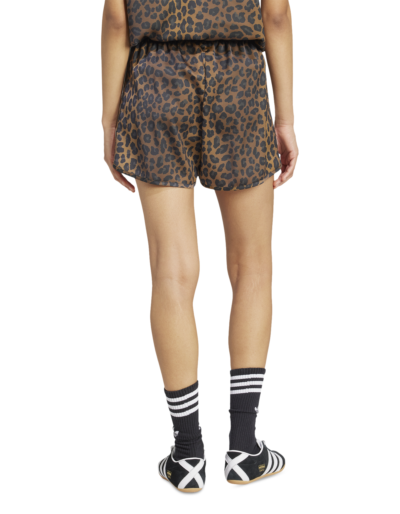 adidas Satin Leopard Shorts BRUIN 4