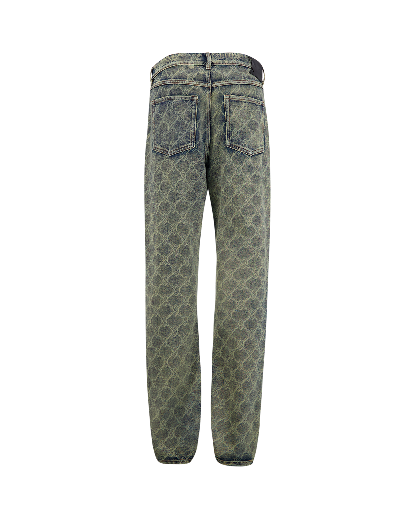 Daily Paper Shield Laser Washed Jeans BLAUW 2