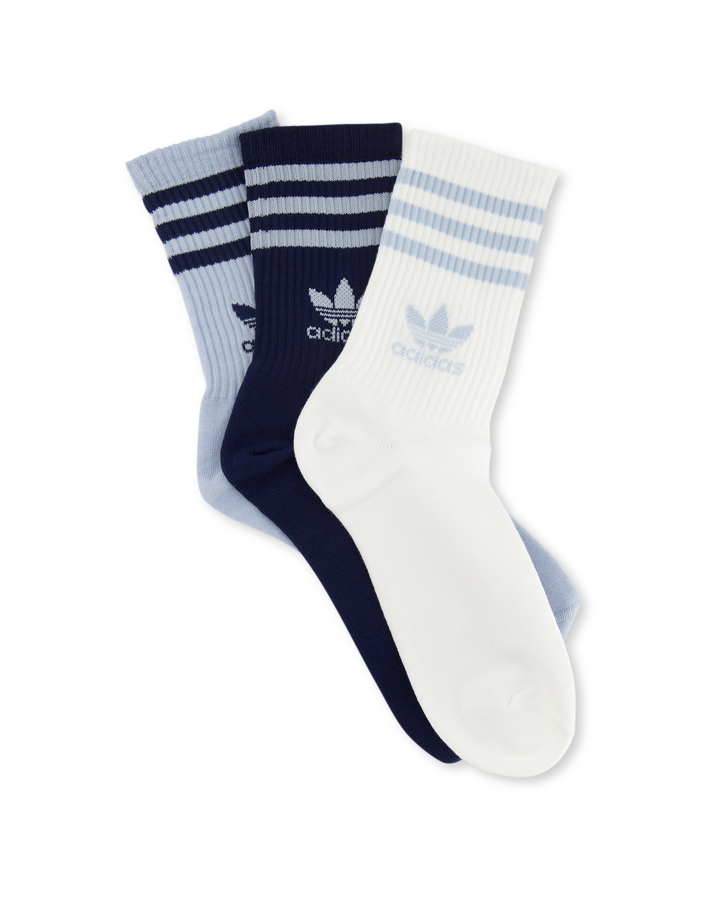 adidas Crew Sock  - 3 Paar BLAUW 2