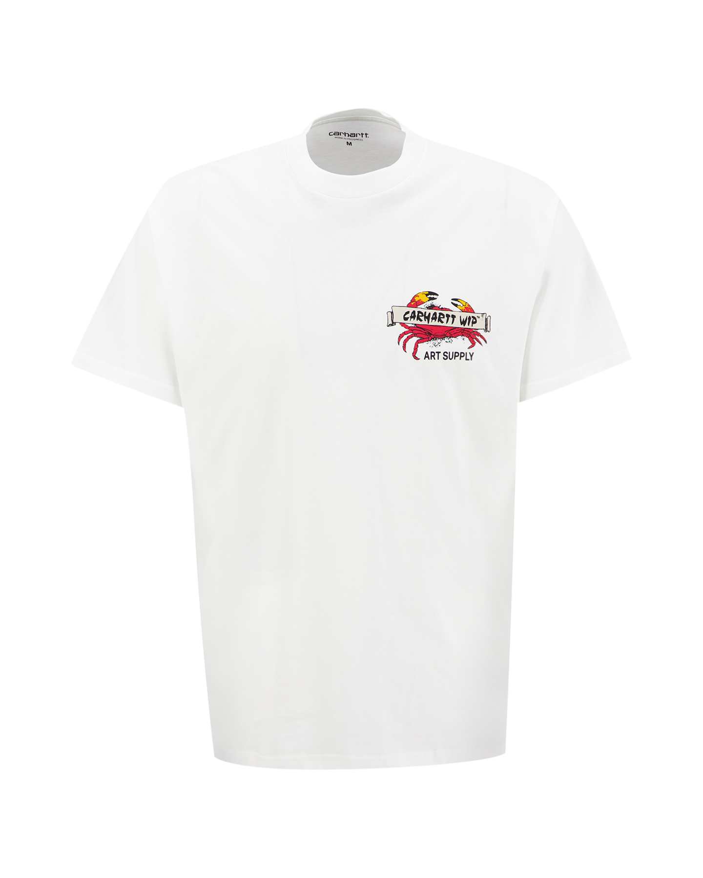 Carhartt WIP S/S Crab Paint T-Shirt WIT 2