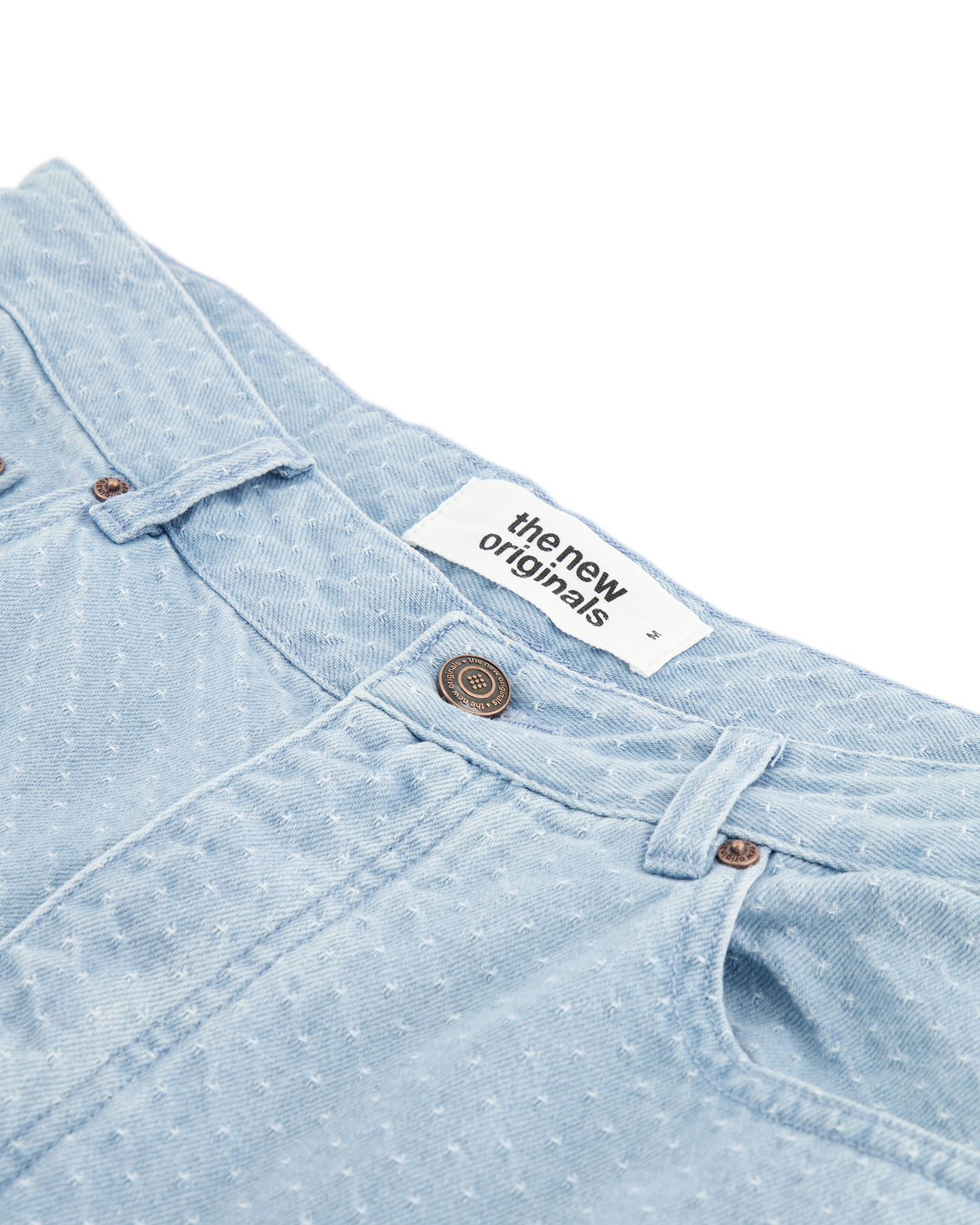 The New Originals 9-Dots Polka Dot Relaxed Jeans - Light Wash BLAUW 6