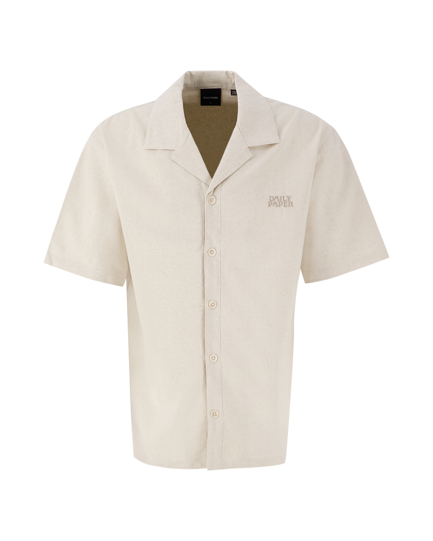 Daily Paper Linen Ss Shirt BEIGE 1