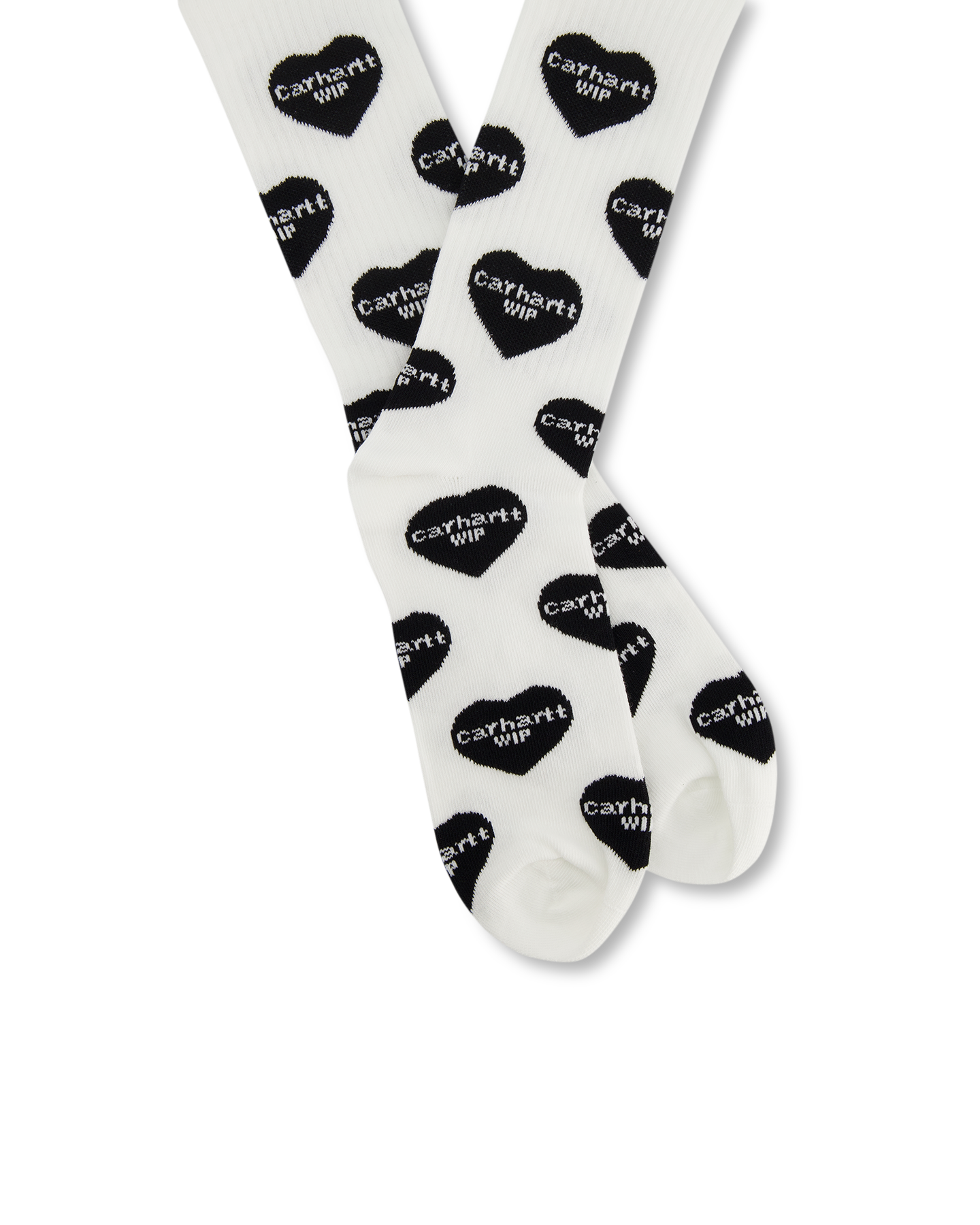 Carhartt WIP Heart Logo Socks WIT 4