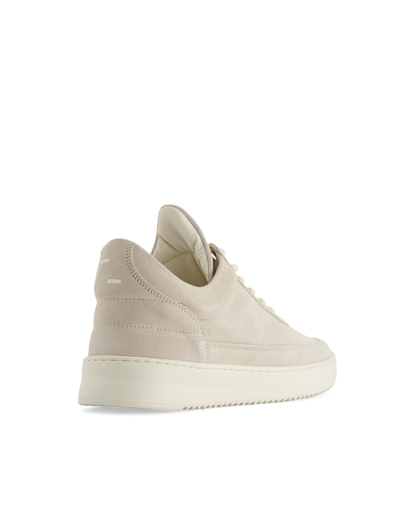 Filling Pieces Low Top Suede Organic Off White BEIGE 3