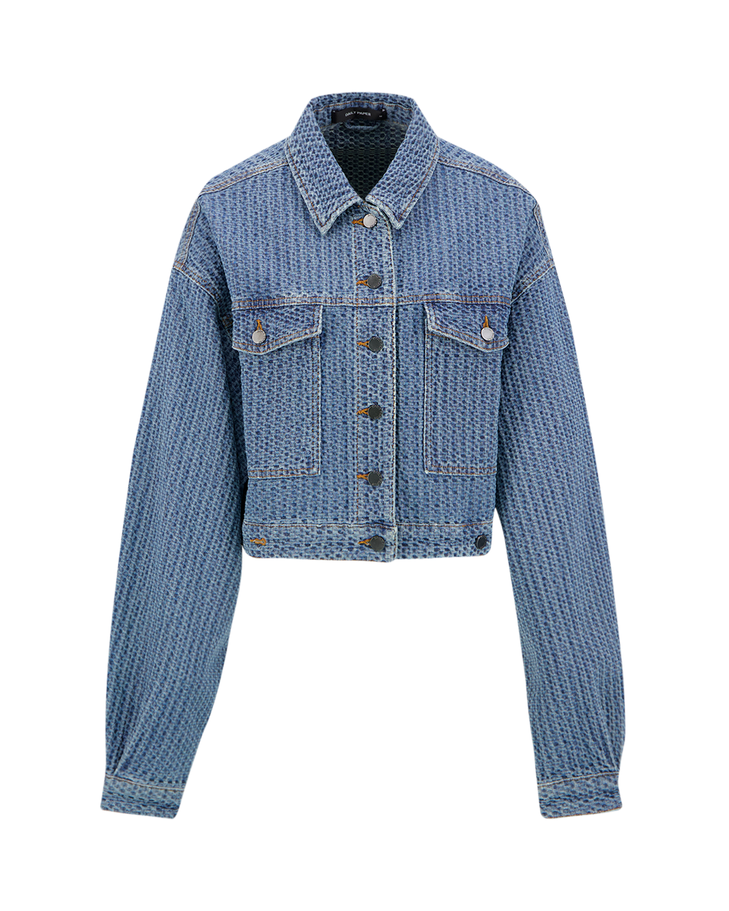 Daily Paper Relaxed Denim Jacket BLAUW 1