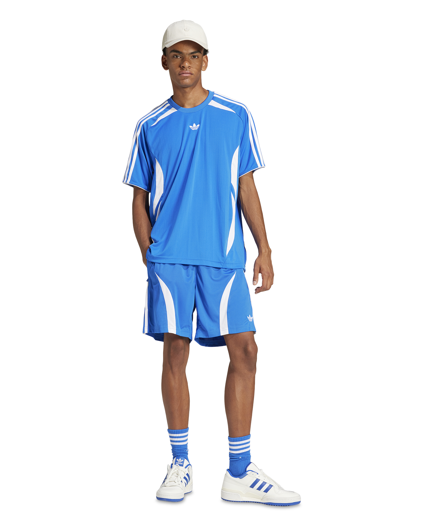 adidas Teamgeist Tee BLAUW 5