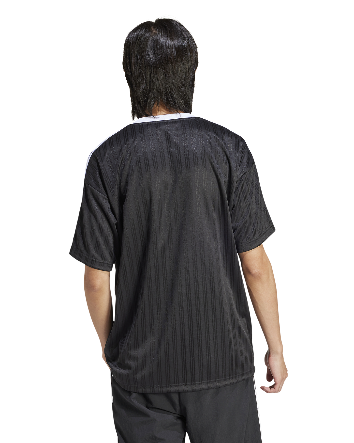 adidas Adicolor Poly T ZWART 4