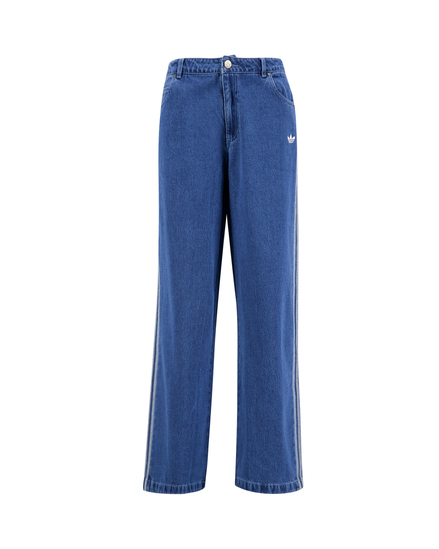adidas Denim 3S Pant BLAUW 1