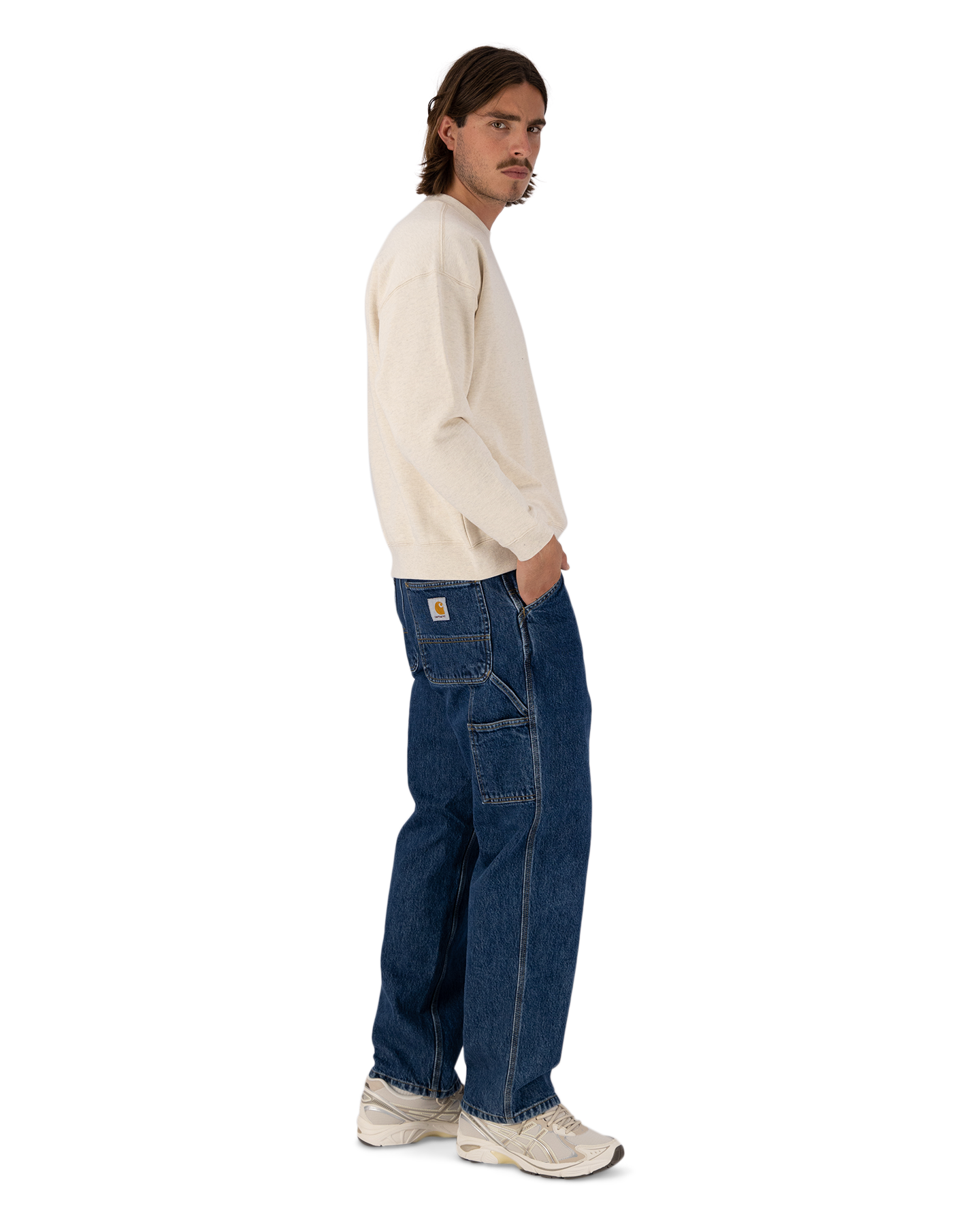 Carhartt WIP Single Knee Pant BLAUW 3