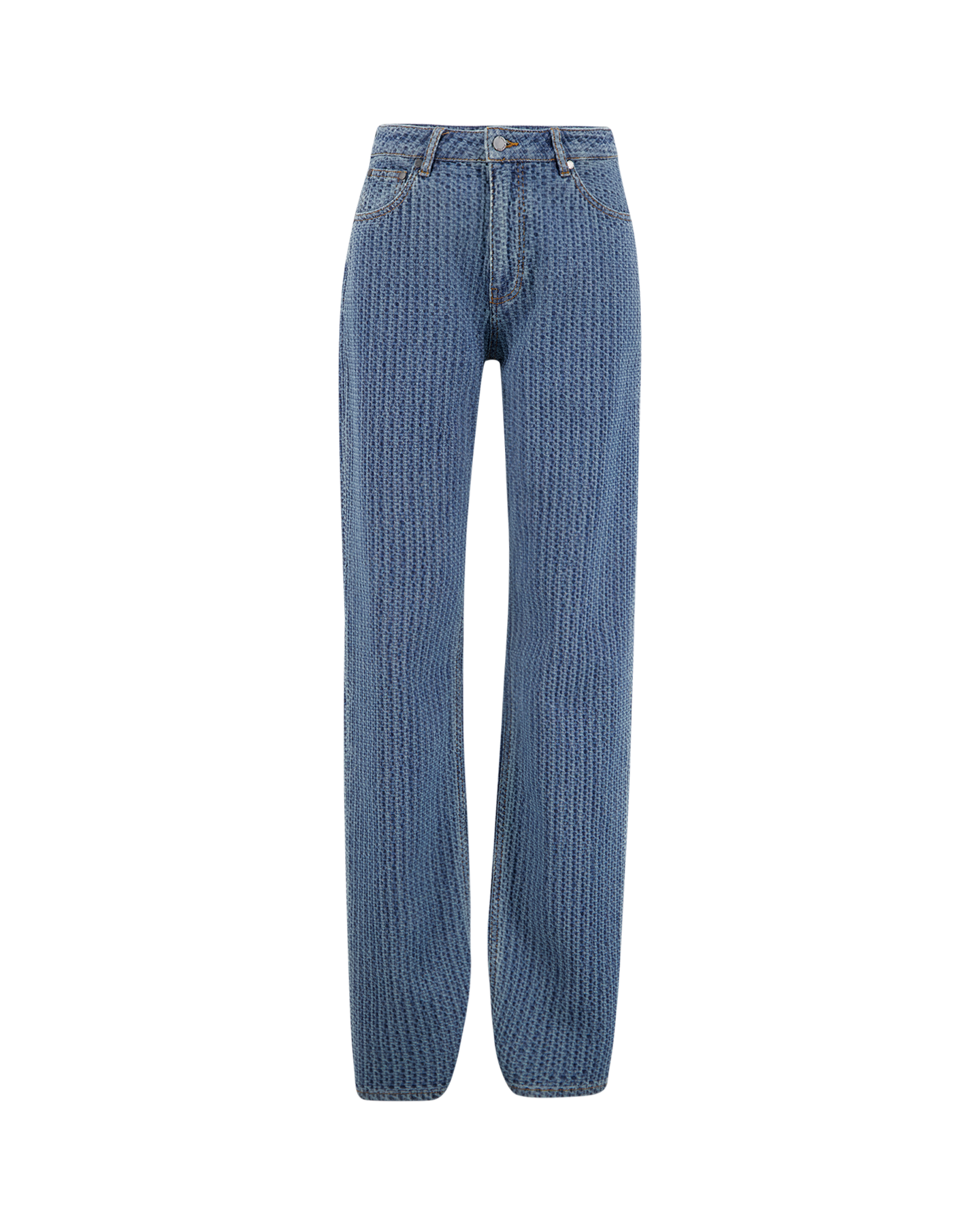 Daily Paper Tapered Relaxed Jeans BLAUW 1