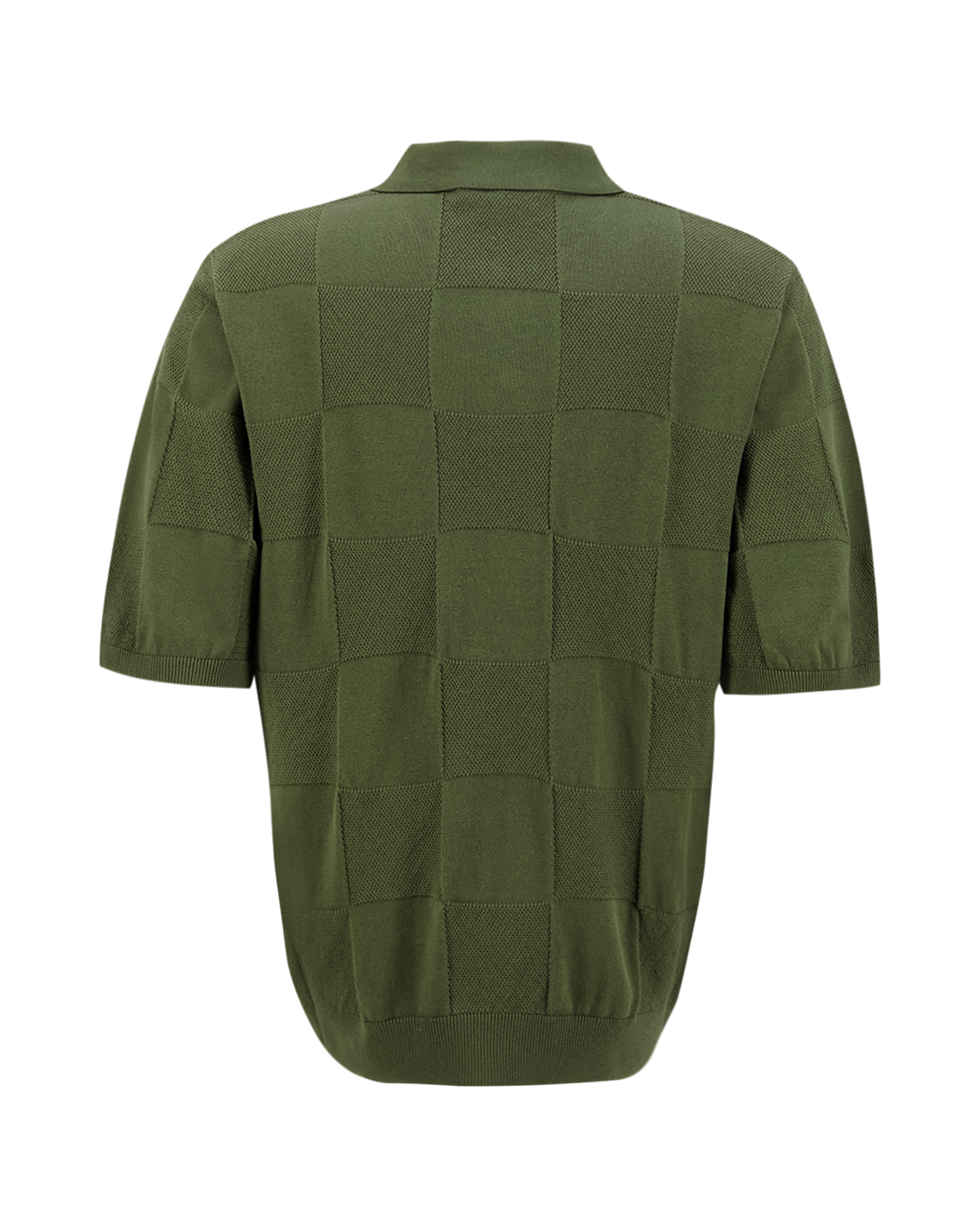 Carhartt WIP S/S Checker Polo GROEN 2
