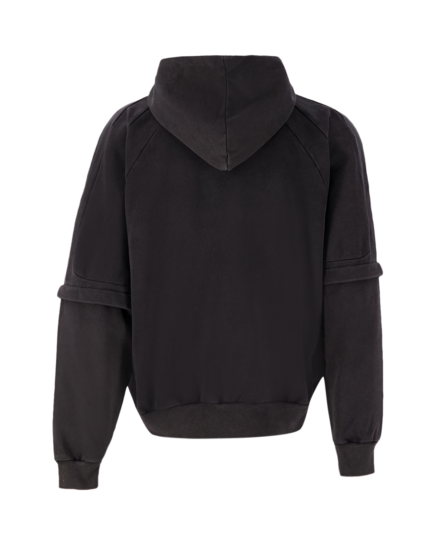 Daily Paper Garment Wash Jacket ZWART 2