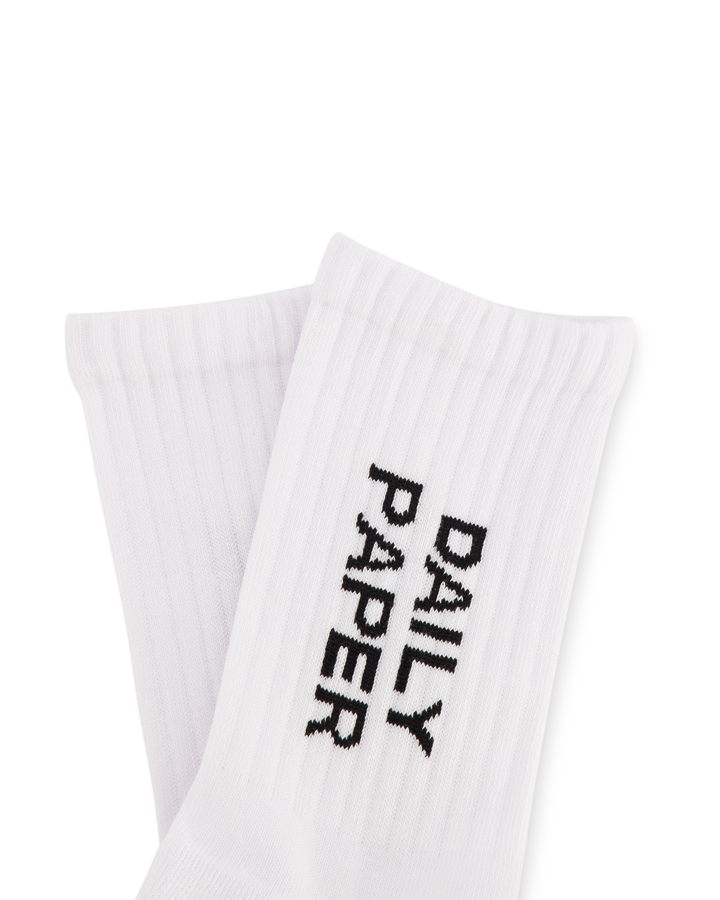 Daily Paper Logotype Socks WIT 3
